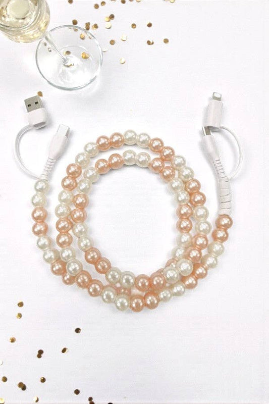 Champagne Pearl Charging Cord