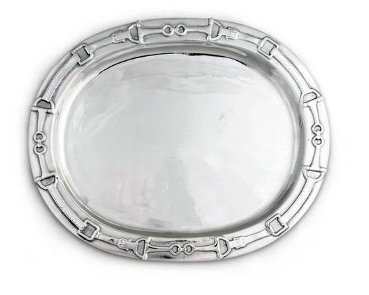 Arthur Court Equestrian Oval Platter