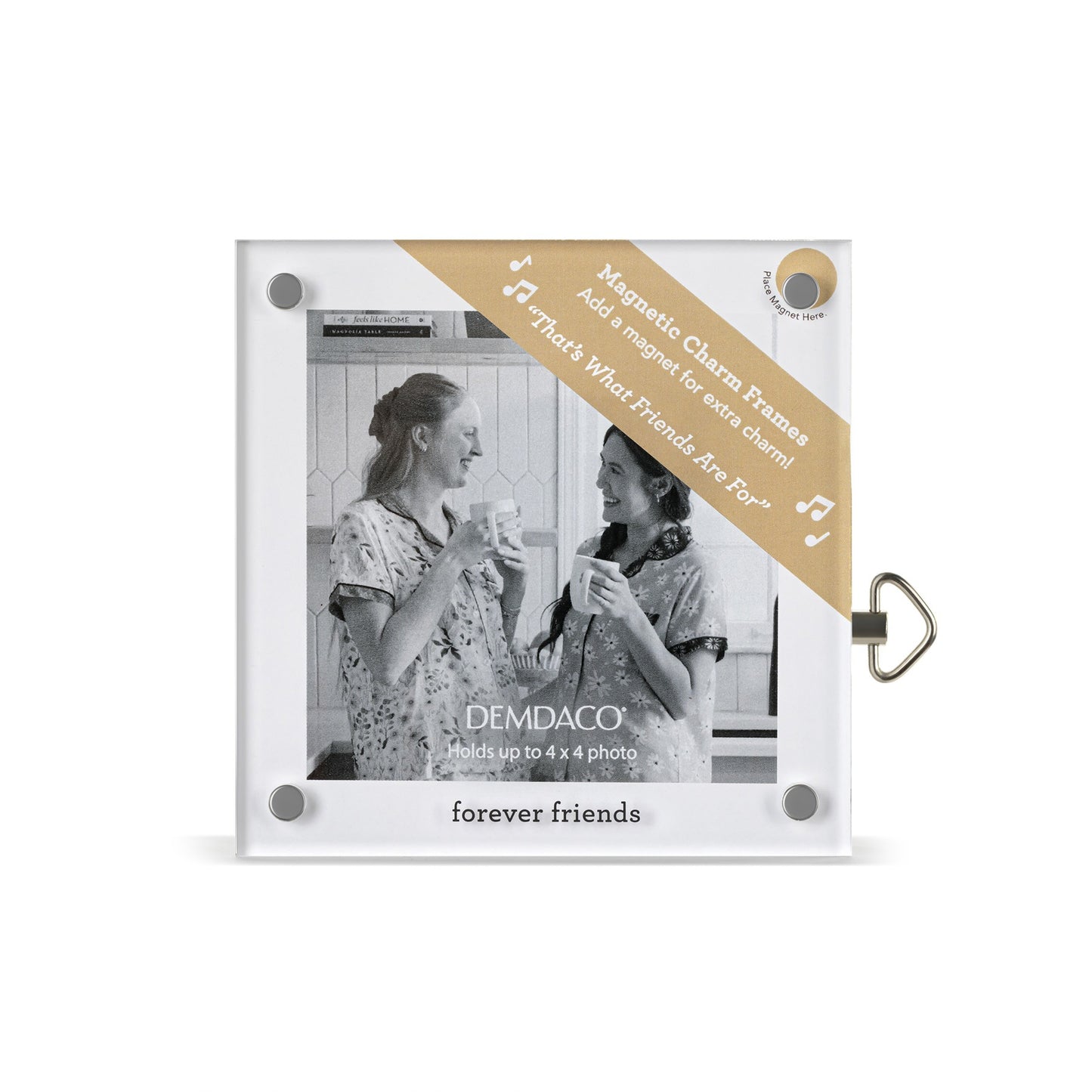 Demdaco Acrylic Magnetic Musical Frame 4x4 inch