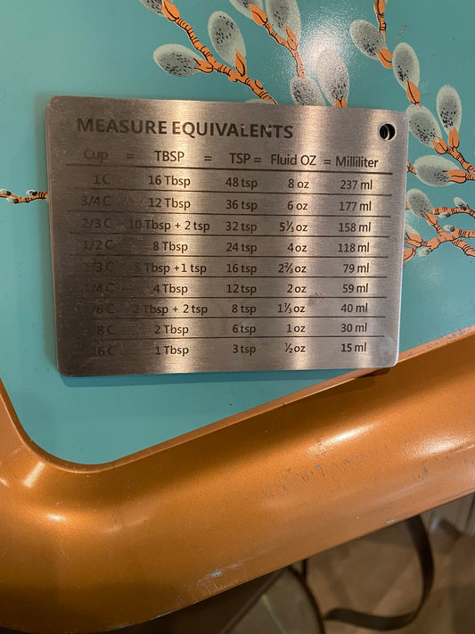 Magnetic Measurement Conversion Chart