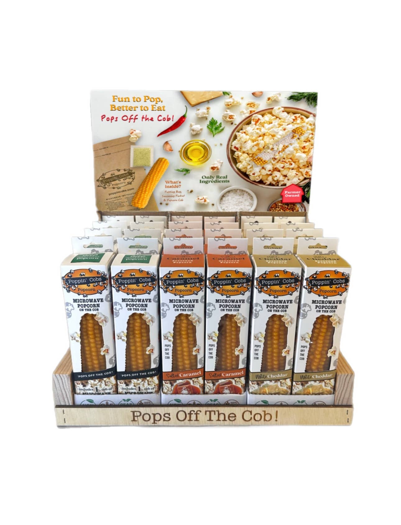 Poppin' Cobs Popcorn
