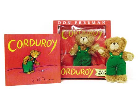 Corduroy Book and Bear Gift Set