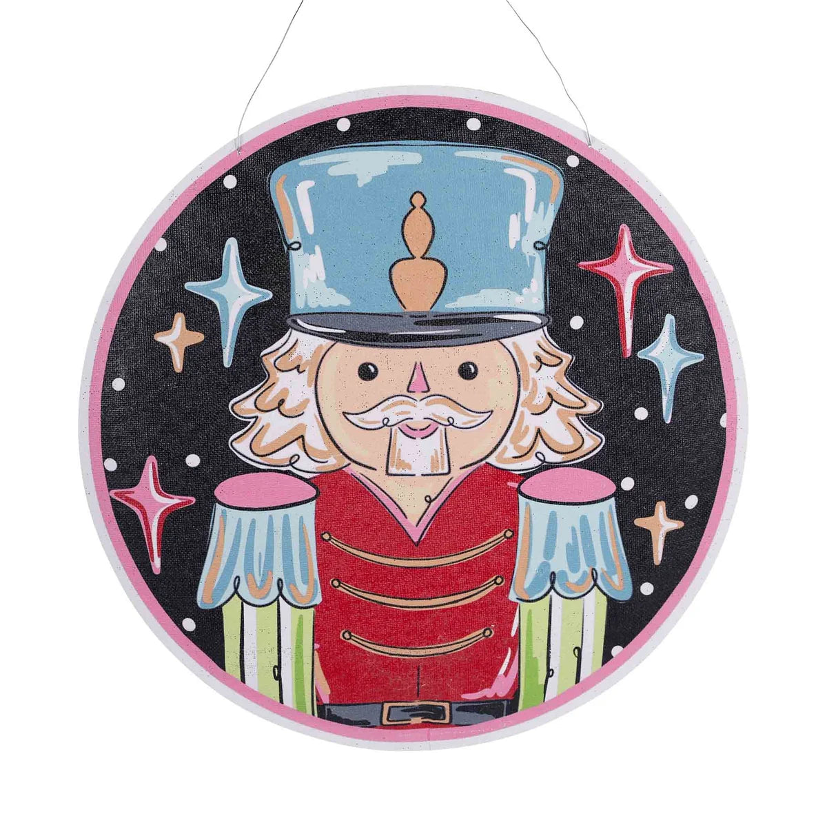 Glory Haus Nutcracker/Good Times Disco Ball Burlee