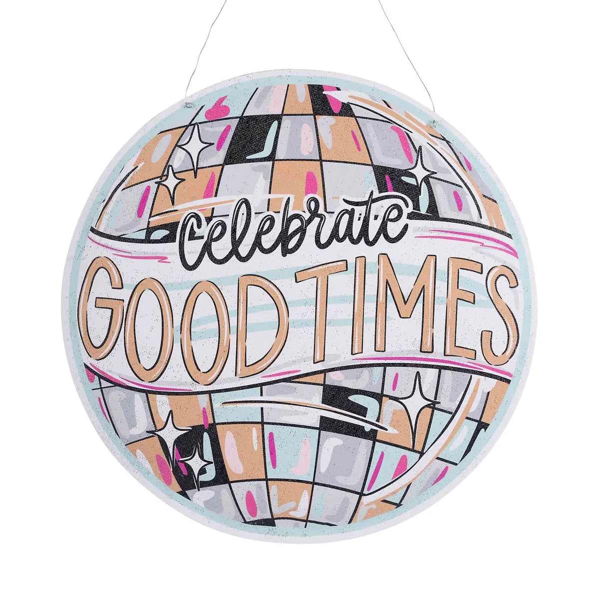 Glory Haus Nutcracker/Good Times Disco Ball Burlee