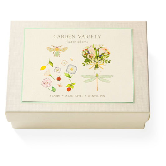 Karen Adams Garden Variety Note Card Box