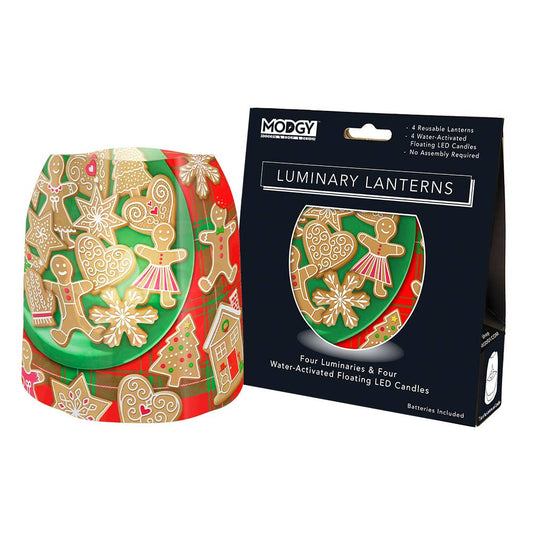 Modgy Luminary Lanterns - Gingy - Gingerbread - Christmas