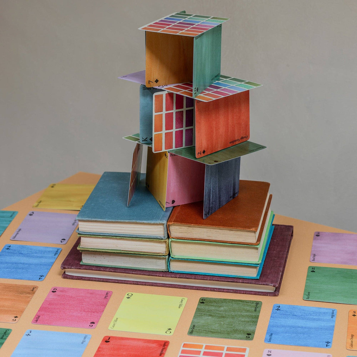 Roomytown Single Playing Card Deck - Nomenclature of Colors