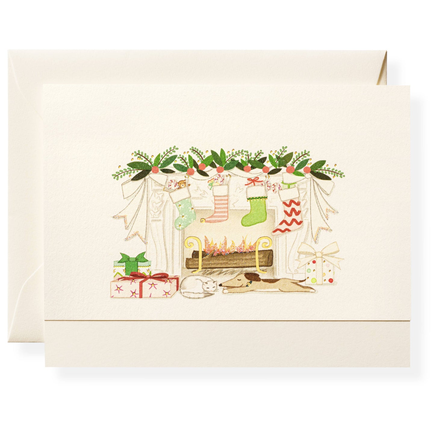 Karen Adams Home for the Holidays Note Card Box