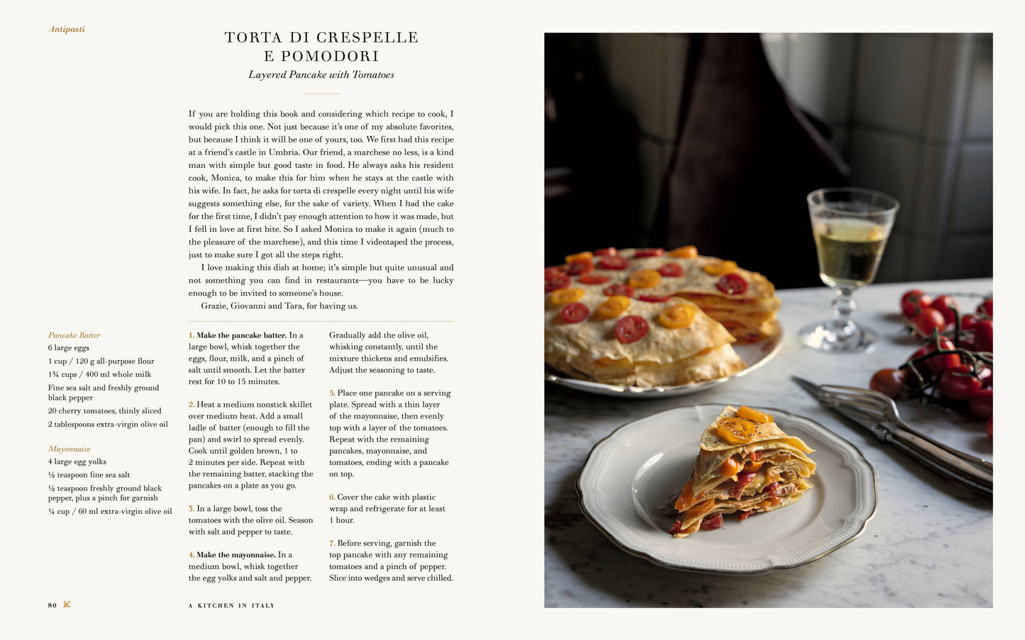 A Kitchen In Italy Cookbook