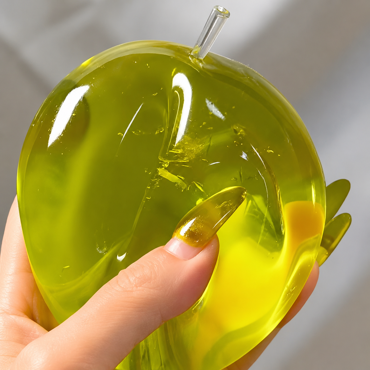 ACCITY Apple Shape Squishy Stress Toy