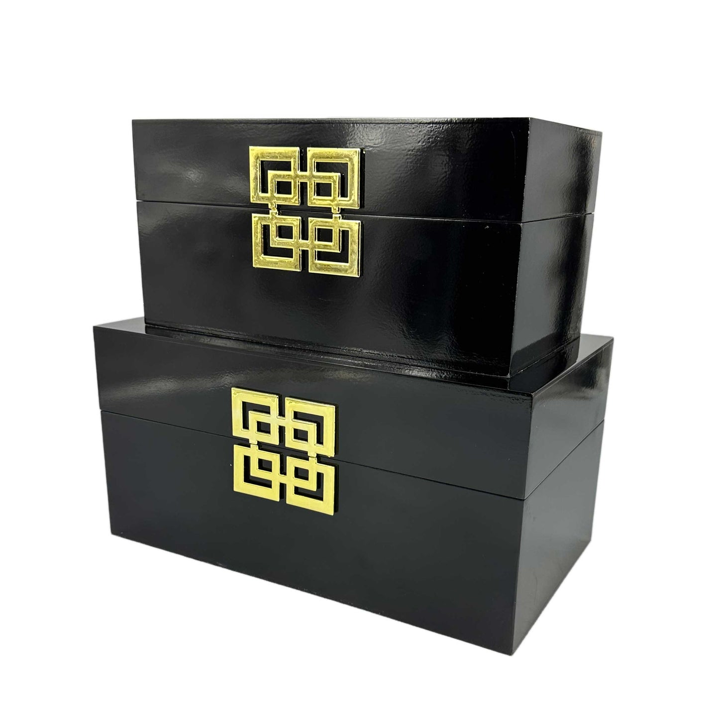 Galt Storage Home Decor Wood Keepsake Box Gift Box Set of 2