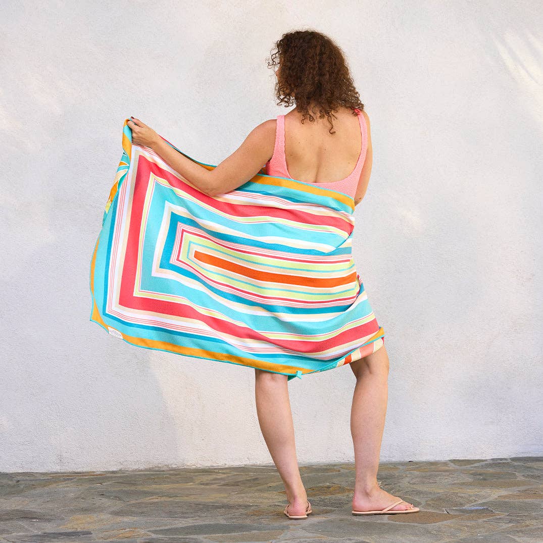 Werkshoppe's Paisley Pop Microfiber Beach and Pool Towel