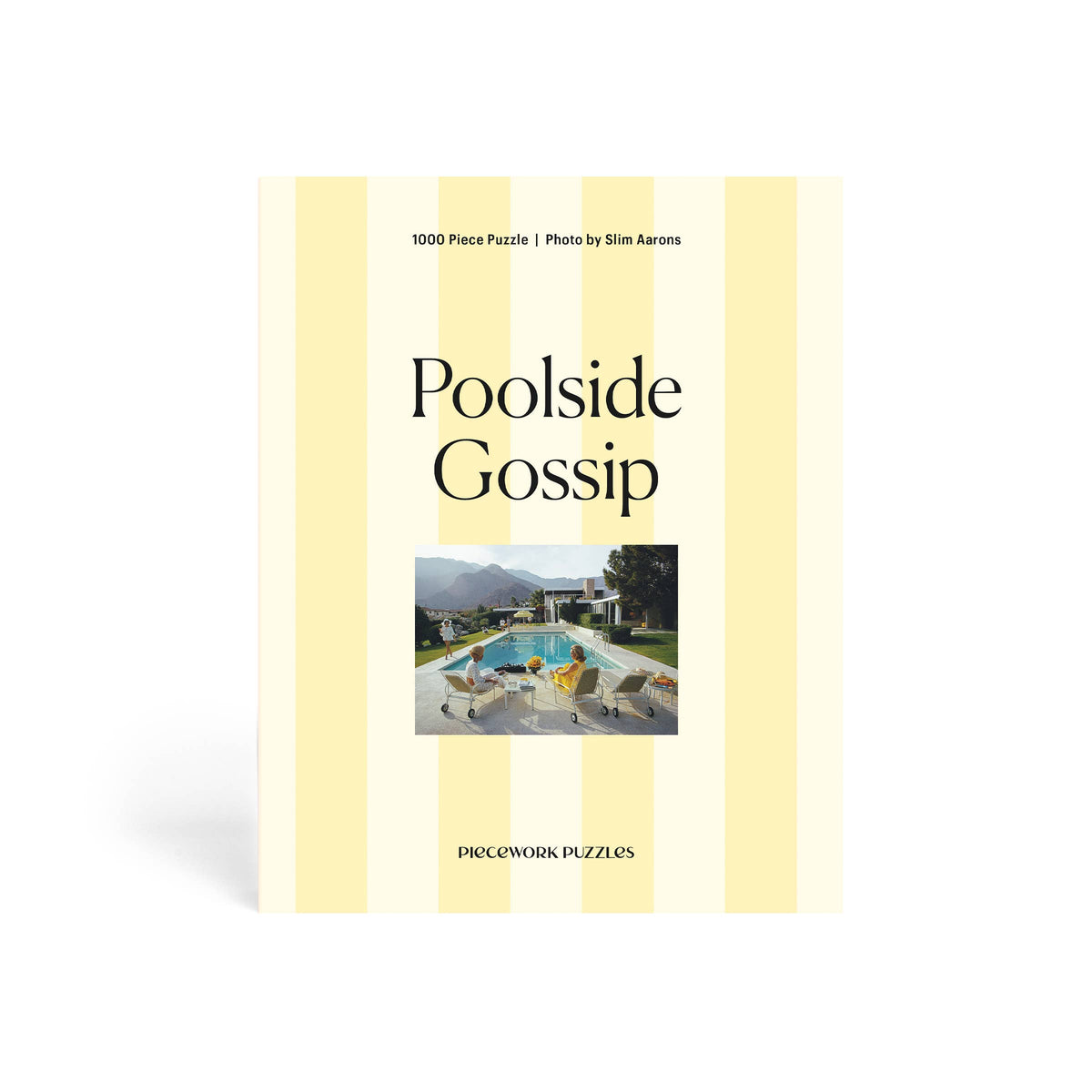 Piecework Poolside Gossip - Slim Aarons Collab - 1000 Piece Puzzle