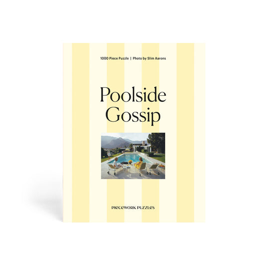 Piecework Poolside Gossip - Slim Aarons Collab - 1000 Piece Puzzle