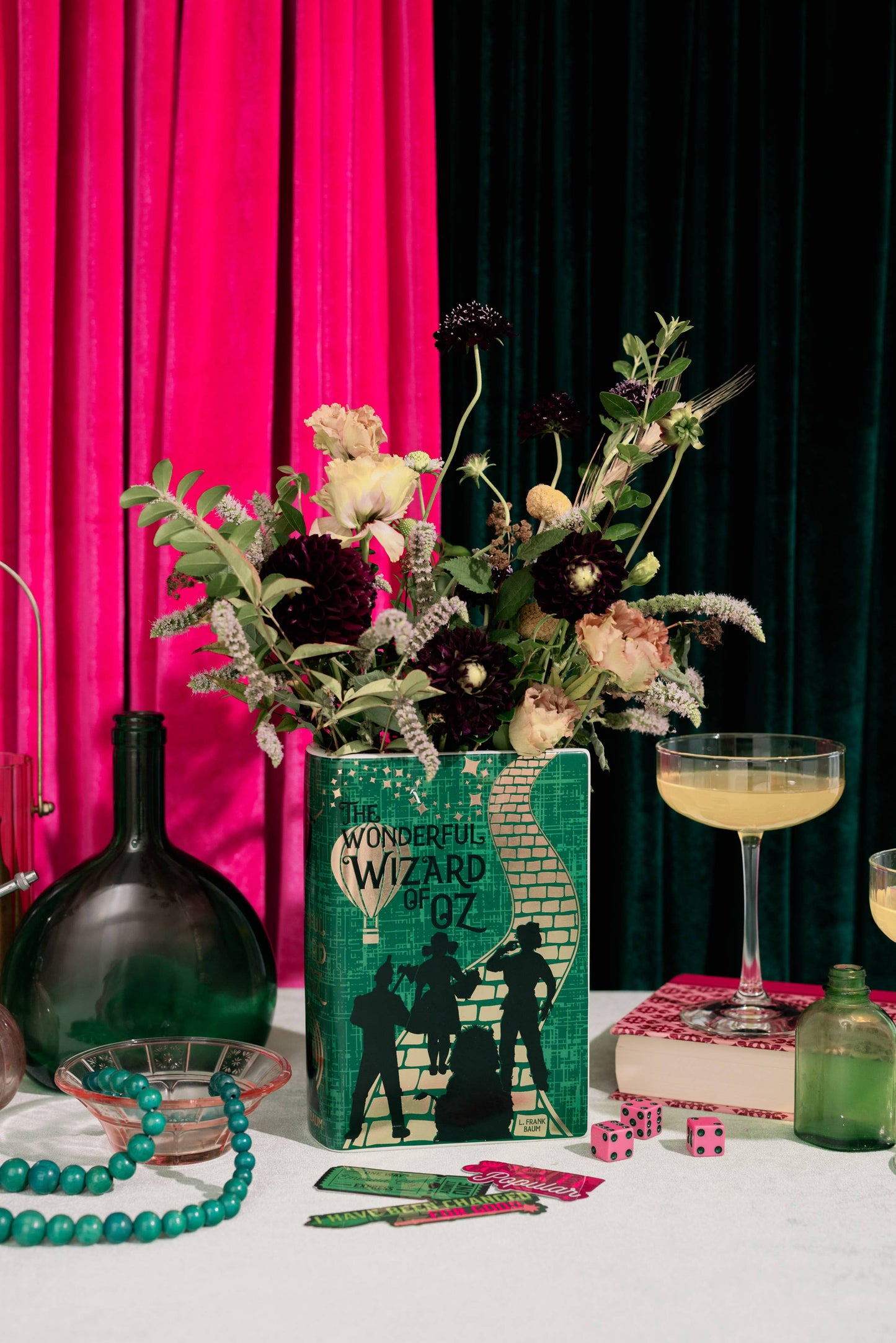 Large Book Vase, Wizard of Oz