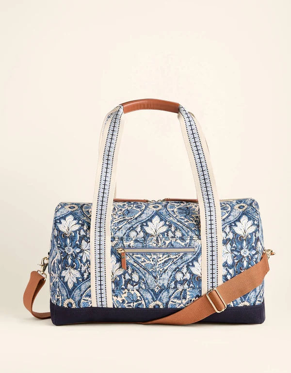 Spartina 449 Fiesta Duffle Japonica Cartouche Blue