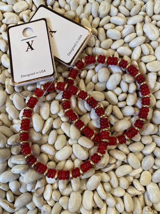 KP Candy Bracelet - Cinnamon Red