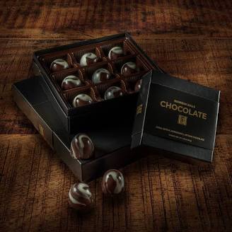 Chocolate Box - Bourbon Balls - 16 piece