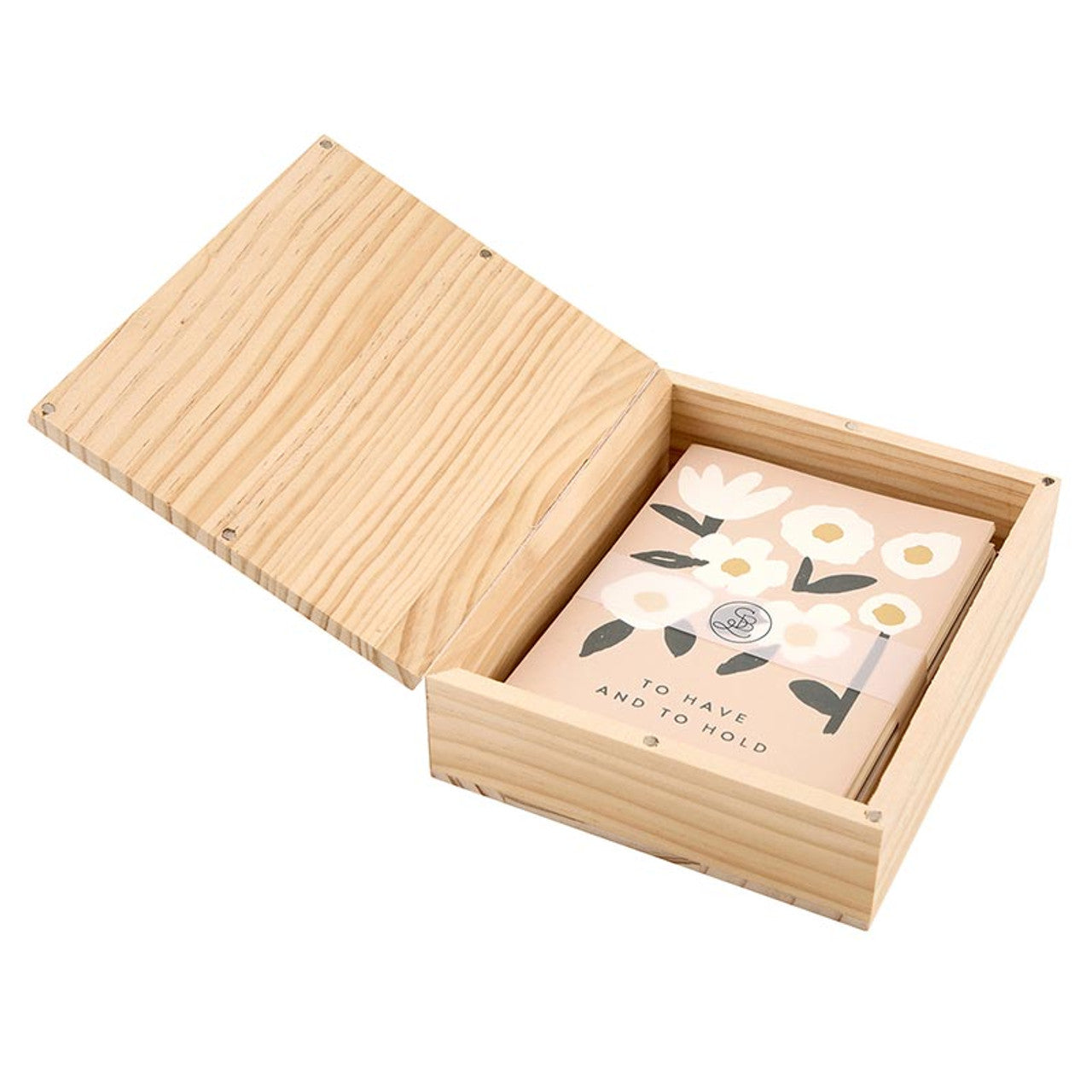 Santa Barbara Wood Box Notes Set