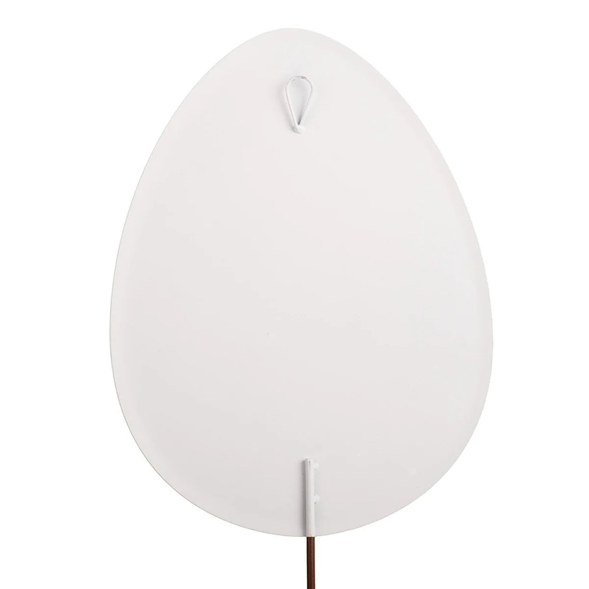 Round Top Posh Blue Egg Metal Stake