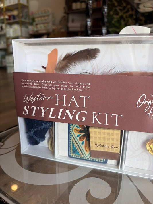 Fleastyle Hat Styling Kit - Western Dark Denim
