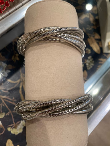 Liquid Metal Cobra Bangle