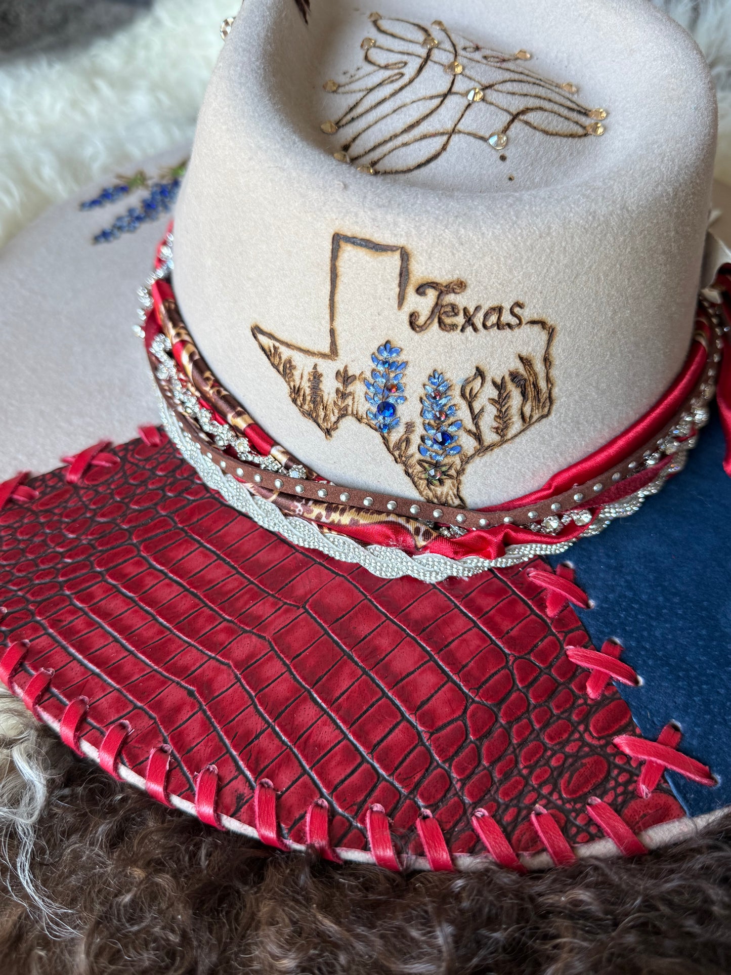 Annie’s Touch Felt Cowgirl Hat- Lone Star Tribute
