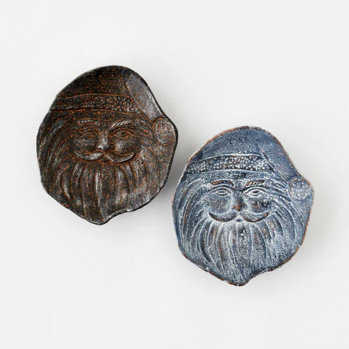 180 Degrees Cast Iron Santa Dish