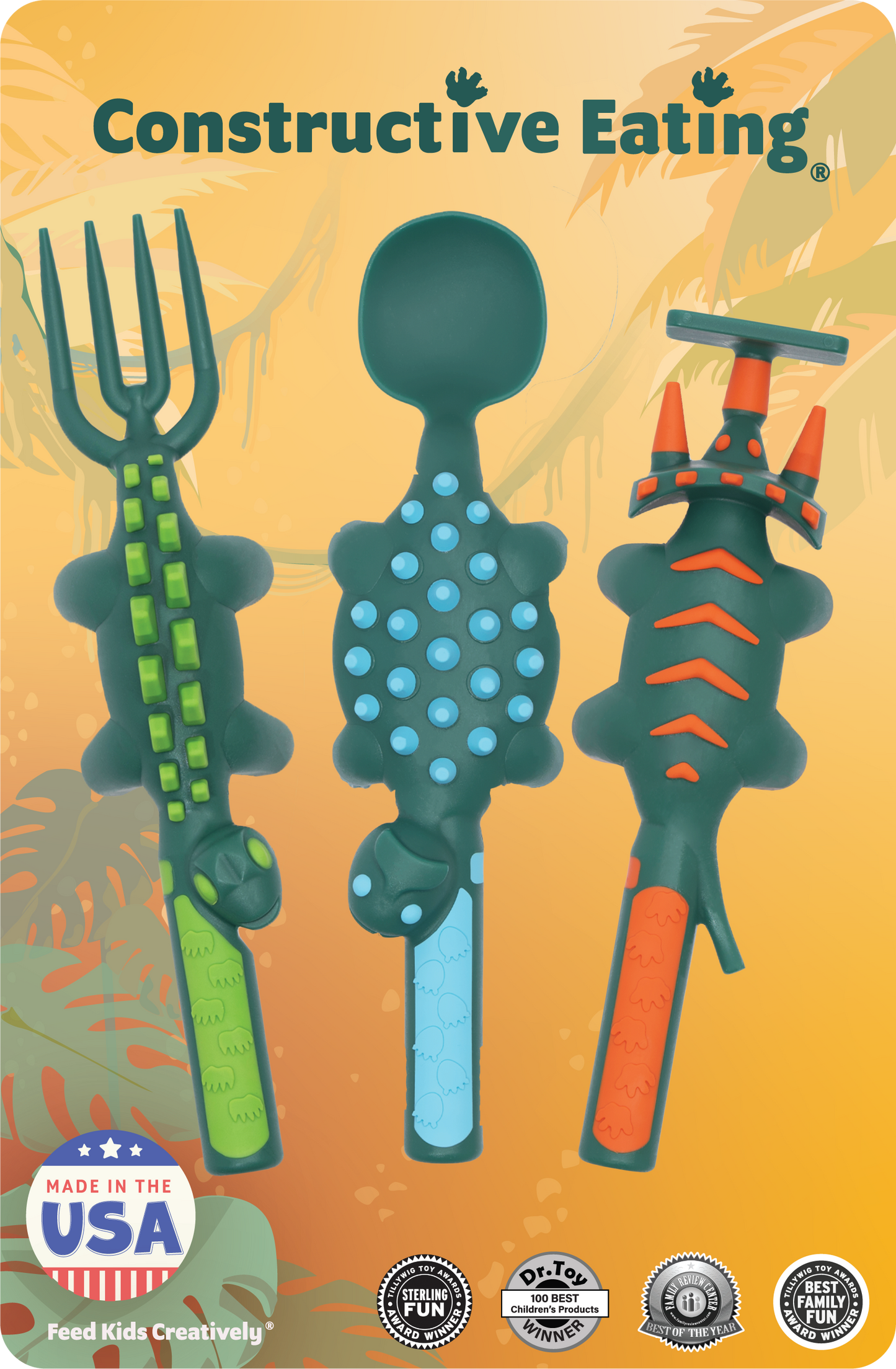 Constructive Eating Utensils - Individual & Sets