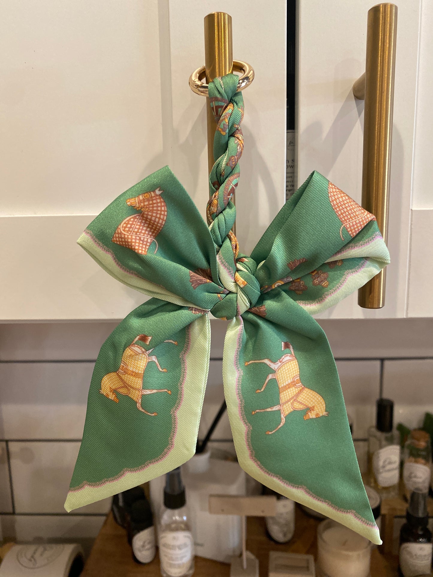 KP Silk Bow Keychain