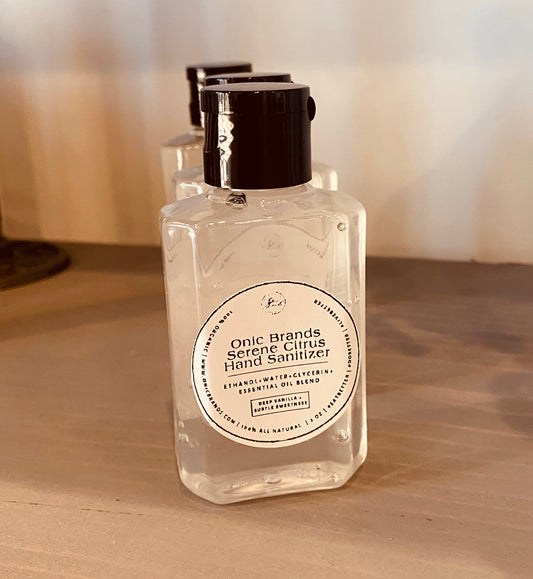 Onic Brands Serene Citrus Hand Sanitizer