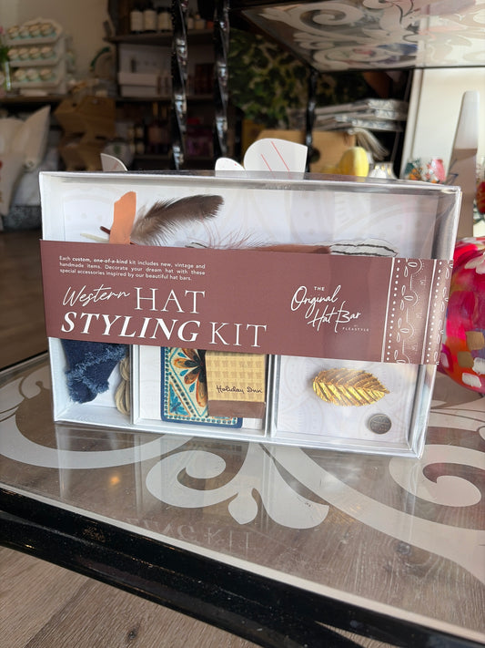 Fleastyle Hat Styling Kit - Western Dark Denim