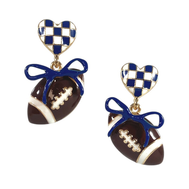 KP Football Drop Earrings