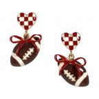 KP Football Drop Earrings