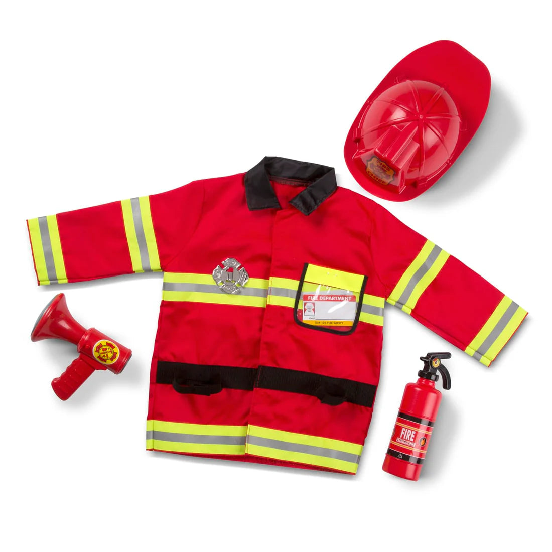 Melissa & Doug Role Play Costume Set/ Fire Chief