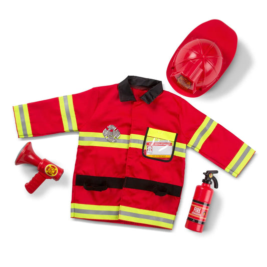 Melissa & Doug Role Play Costume Set/ Fire Chief