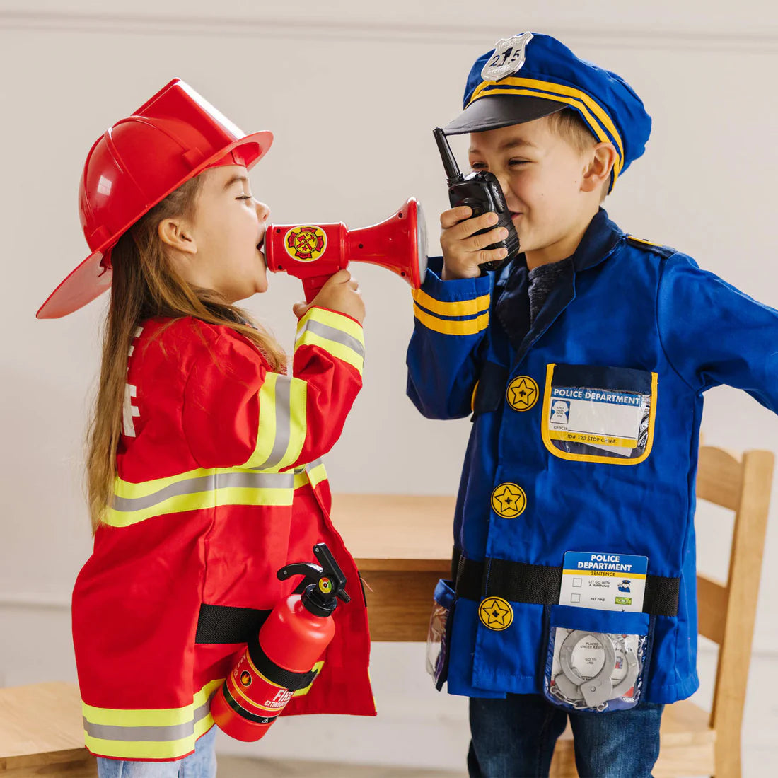 Melissa & Doug Role Play Costume Set/ Fire Chief
