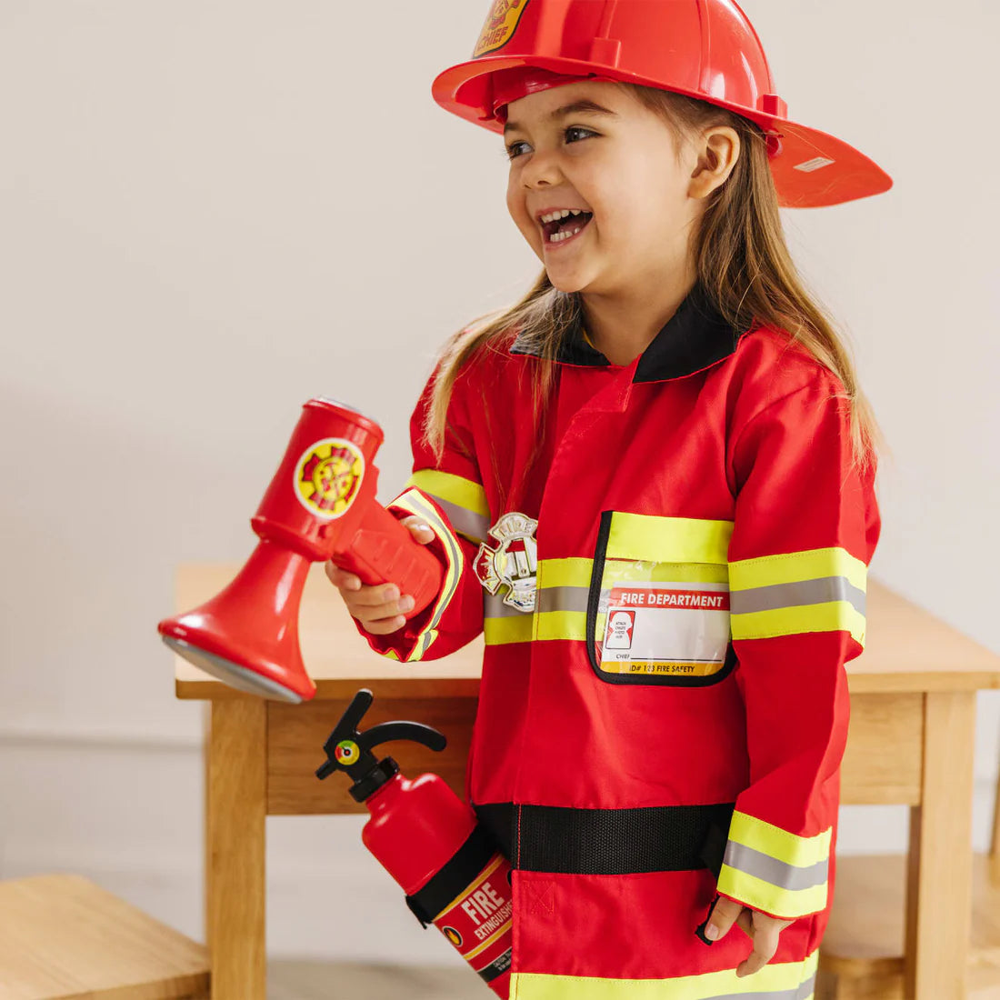 Melissa & Doug Role Play Costume Set/ Fire Chief