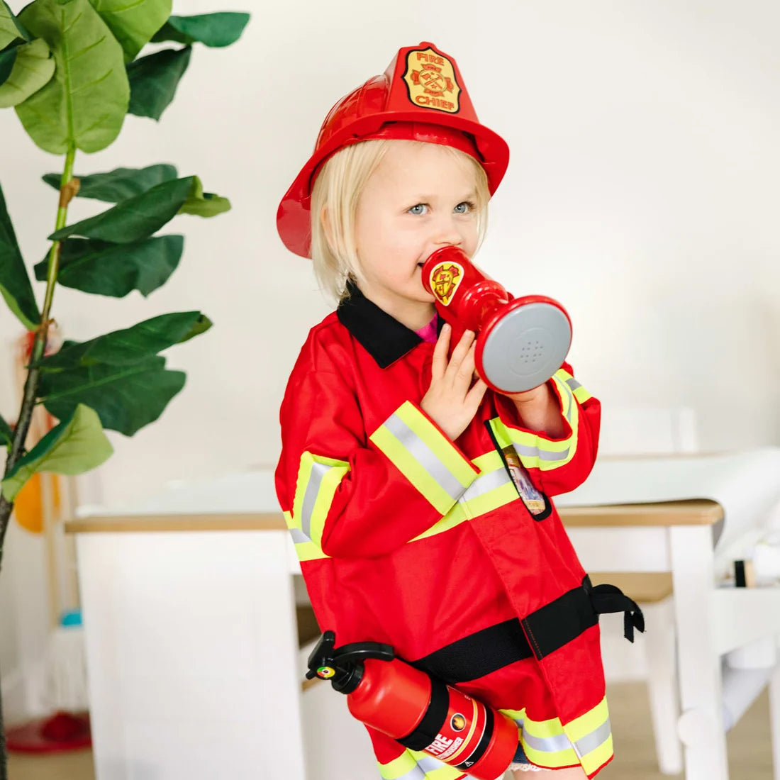 Melissa & Doug Role Play Costume Set/ Fire Chief
