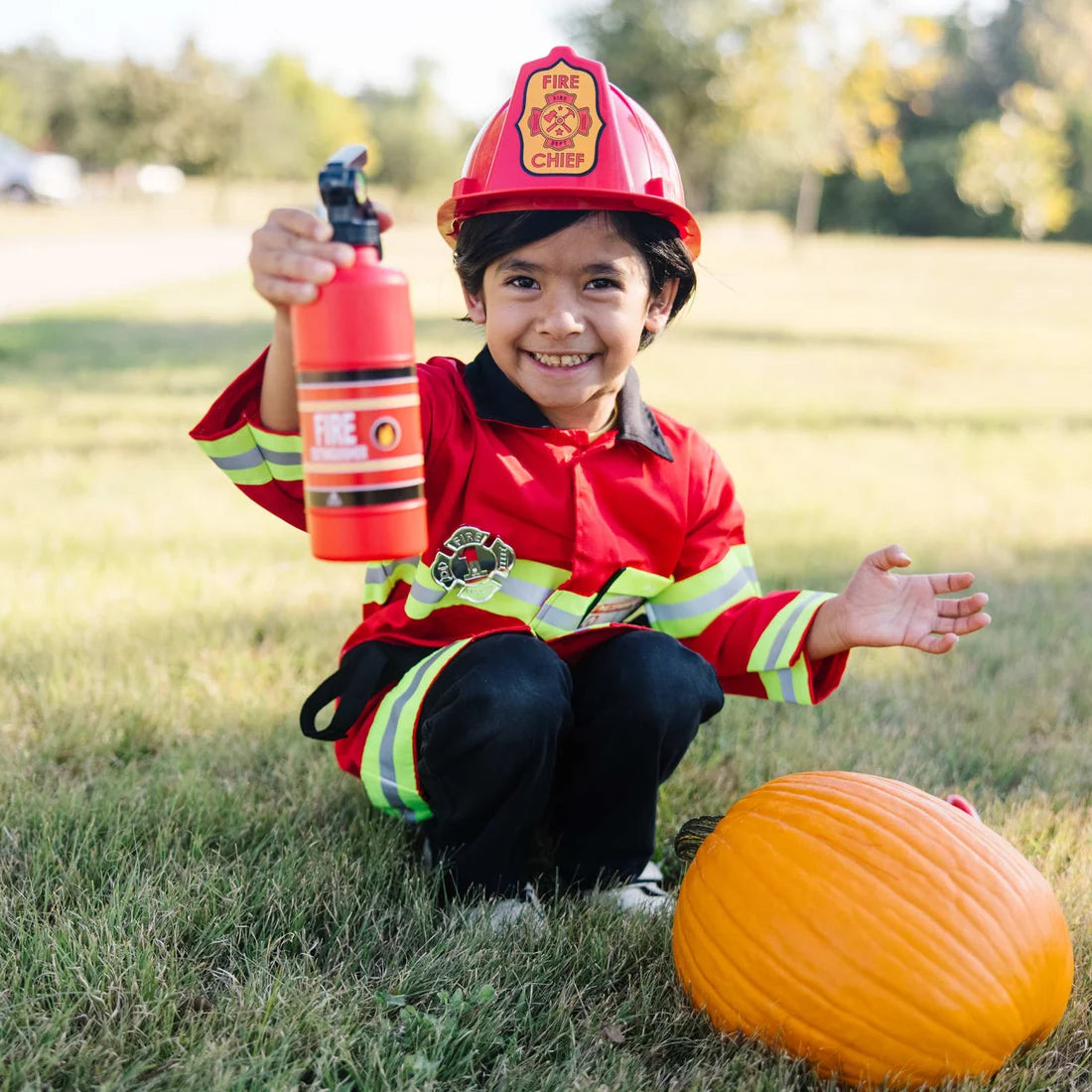 Melissa & Doug Role Play Costume Set/ Fire Chief