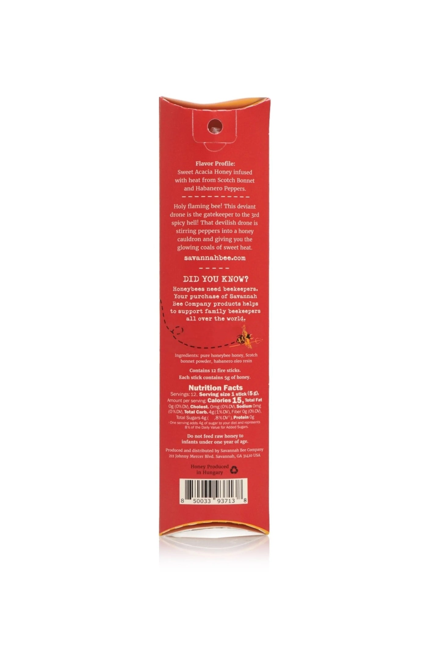 Savannah Bee Hot Honey