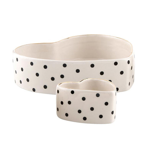 Santa Barbara Heart Platter + Bowl