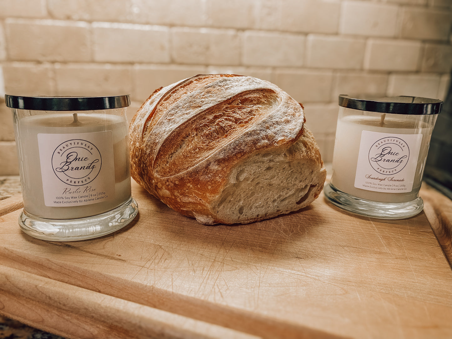 Onic Brands 'Rustic Rise' Candle