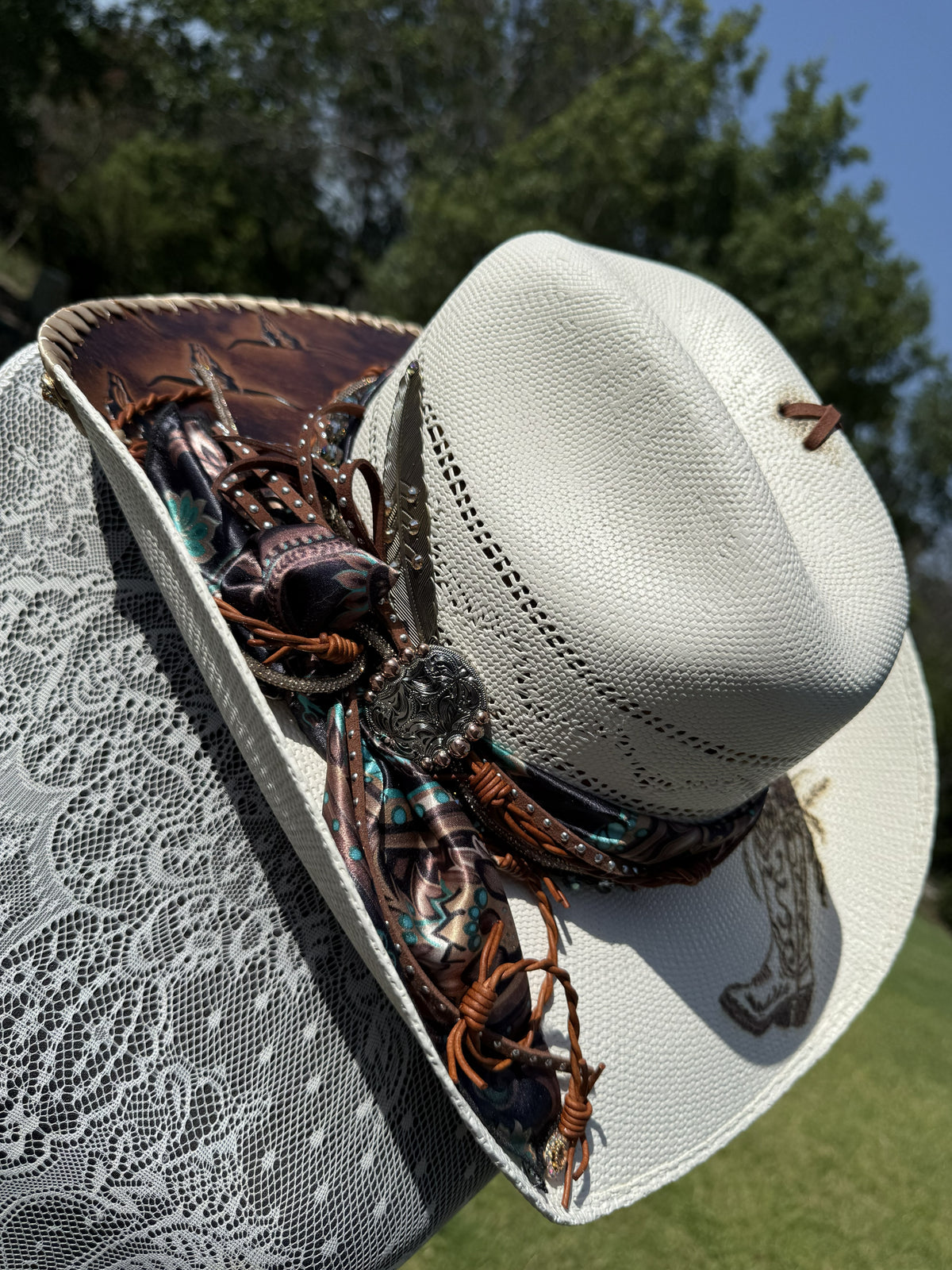 Annie’s Touch Straw Cowgirl Hat - The Wild Western