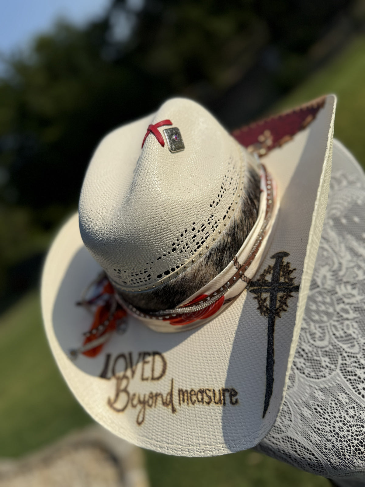 Annie’s Touch Straw Cowgirl Hat - Loved Beyond Measure