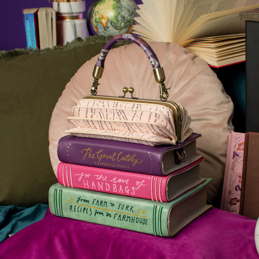 Vendula Traveling Library Bookshop "Turn the Page" Bag