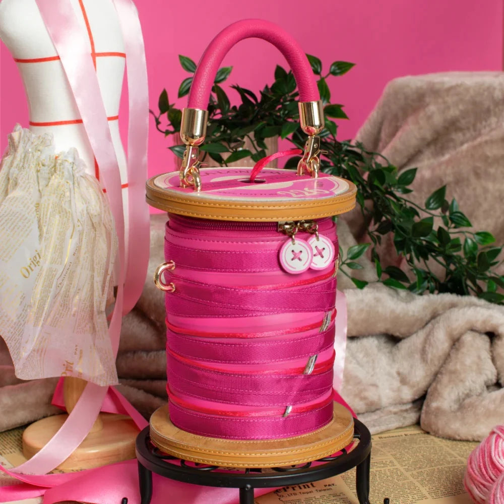 Vendula Sewing Box Scrapbook Cotton Reel Bag