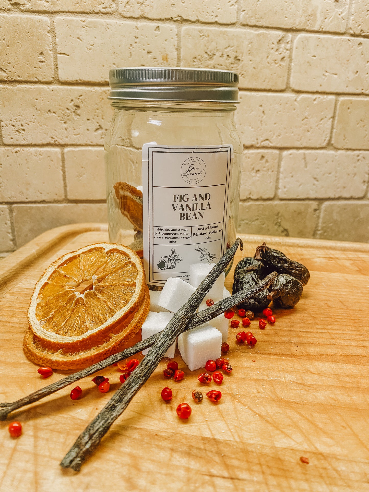Onic Brands Fig & Vanilla Bean Cocktail Infusion