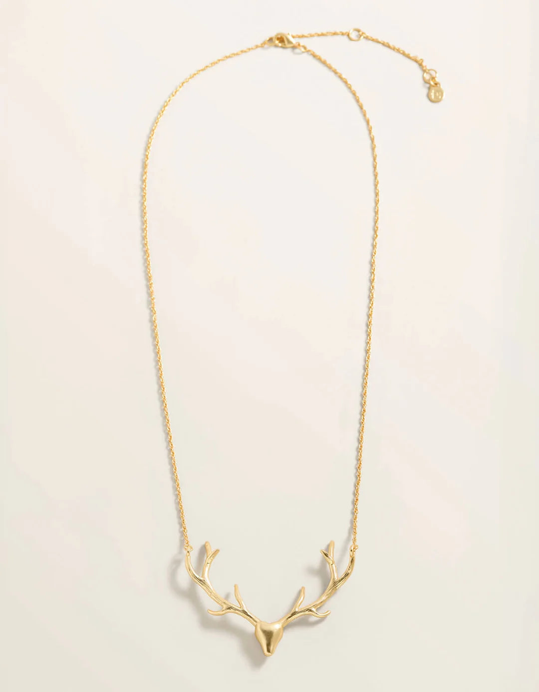 Spartina 449 Antlers Necklace 18" Gold