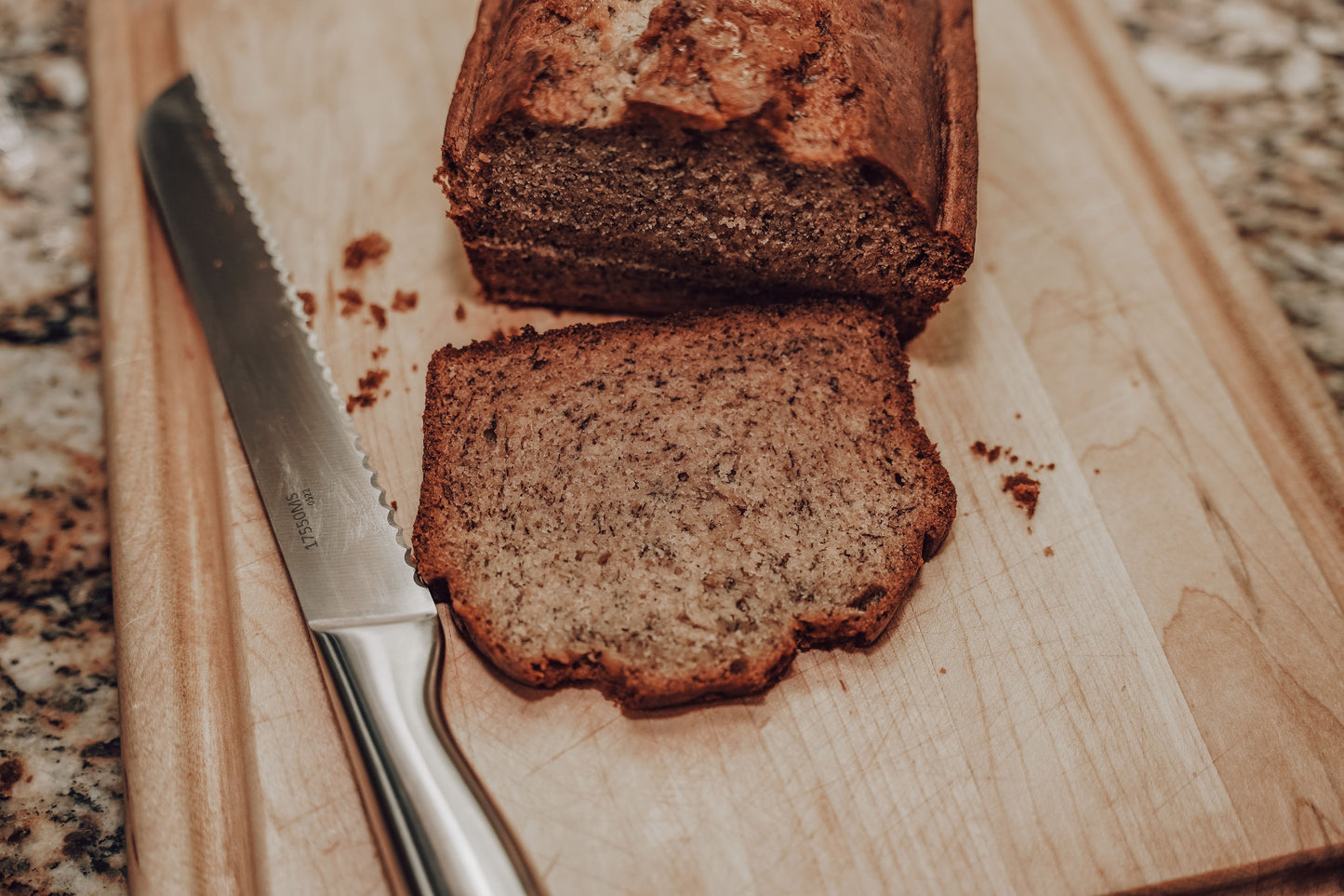 Nanny's Nana Nut Bread - Sourdough Banana Nut Bread